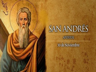 El Apóstol Andrés es un hombre sencillo, tal vez también pescador como su...