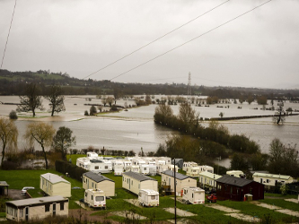 El norte de Inglaterra y Escocia ya se vieron muy afectados por inundaciones a finales de diciembre...
