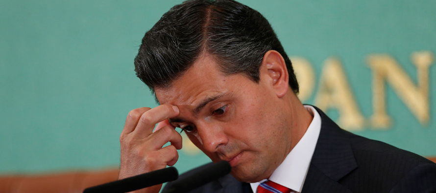 Hoy Peña Nieto es reprobado con el 75% de los encuestados que rechazan sus políticas...