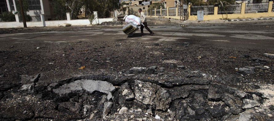 Las bombas cazabobos colocadas por el grupo Estado Islámico en Kobani, una ciudad controlada...