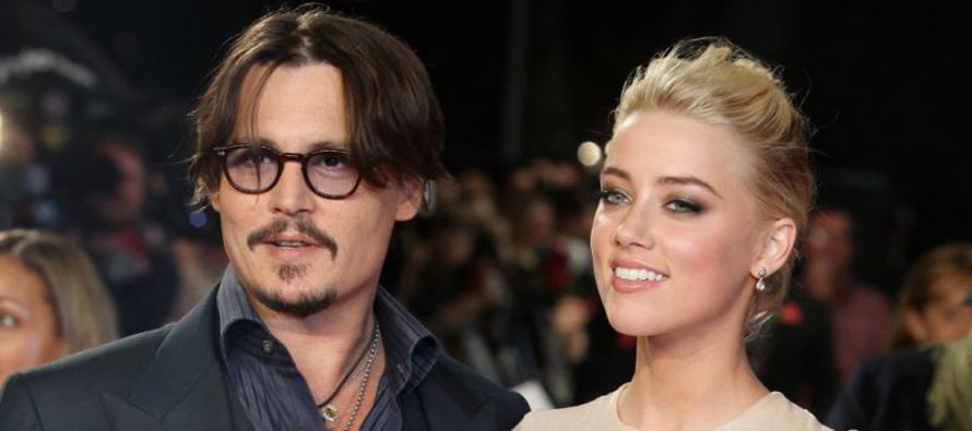 La esposa de Johnny Depp rindió una declaración ante la policía de Los Angeles...