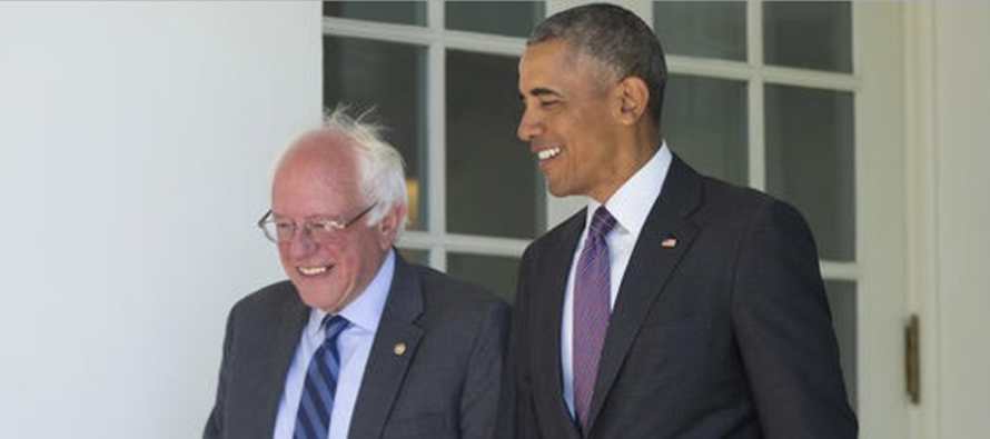 Sanders se reunió el jueves con el presidente Barack Obama, en medio de la presión de...