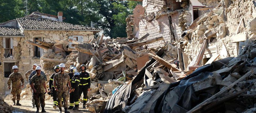 El número de fallecidos en el terremoto del miércoles en el centro de Italia...