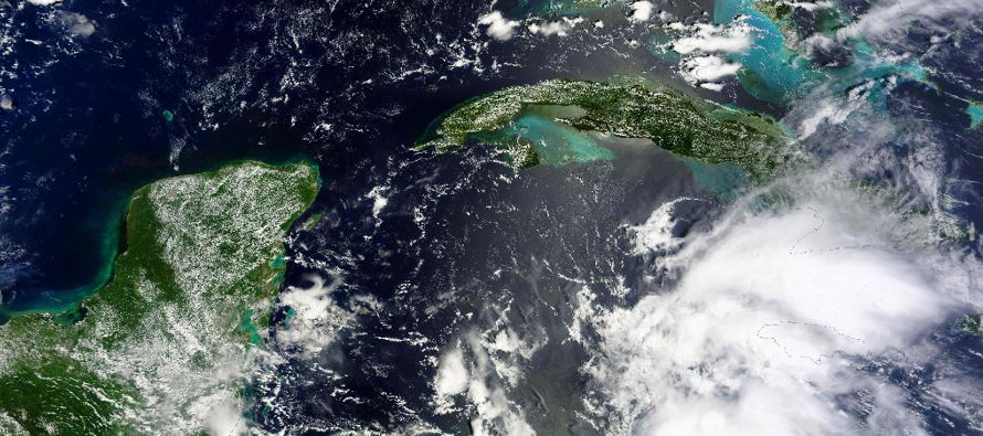 El quinto huracán de la actual temporada ciclónica en el Atlántico...