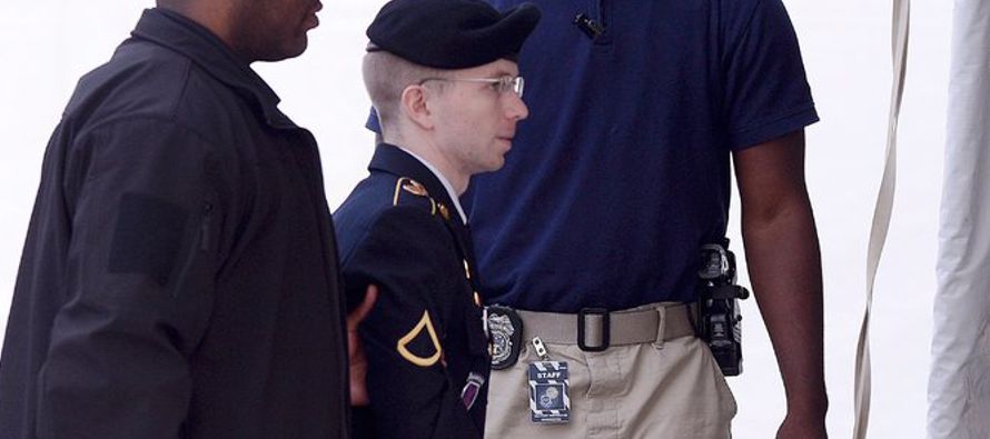 Manning podrá dejar la prisión militar de Fort Leavenworth, Kansas, el 17 de mayo...