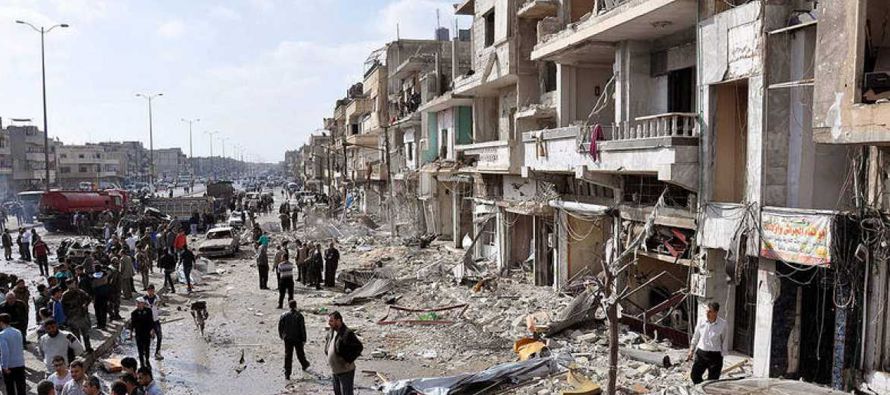 Milicianos atacaron a las fuerzas de seguridad sirias en el oeste de la ciudad de Homs el...