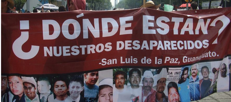 Las personas desaparecidas en México suman más de 30,000, de acuerdo con cifras...