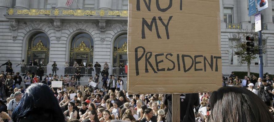 Antes de la elección de Donald Trump, las protestas políticas eran una simple...