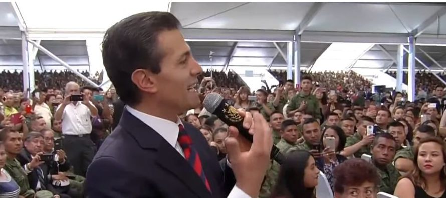Hace bien Enrique Peña Nieto en reconocer y enaltecer el trabajo diario de las fuerzas...