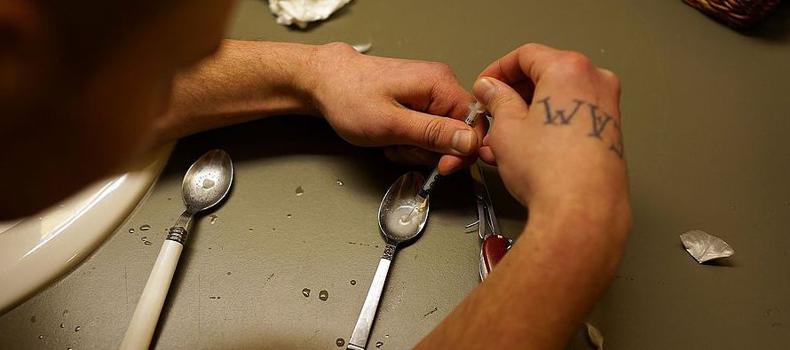 El uso de heroína en Estados Unidos aumentó en cinco veces en la última...