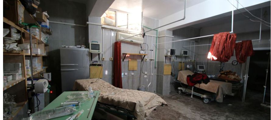 El hospital está respaldado por la Sociedad Médica Siria Americana (SAMS, en sus...