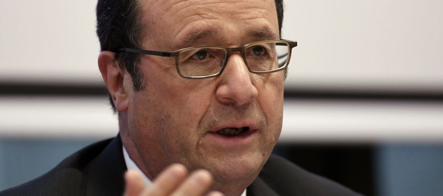 El presidente de Francia, François Hollande, reclamó hoy una reacción de la...