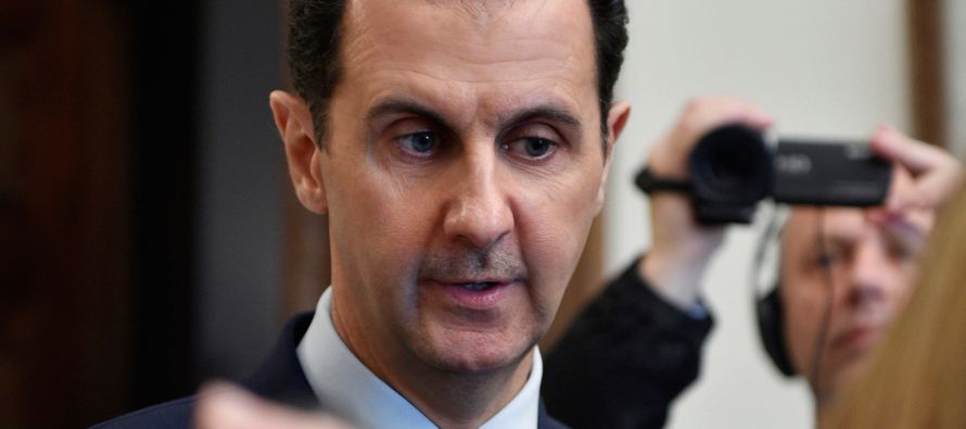 El presidente sirio Bashar al-Assad dijo que un supuesto ataque con gas venenoso en la provincia de...