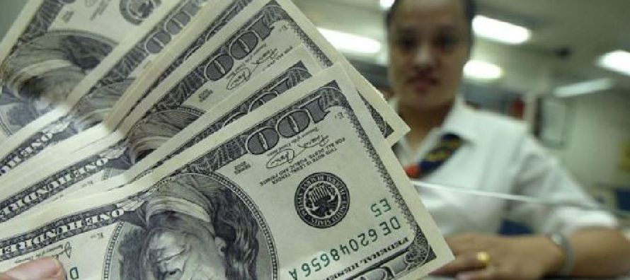 El índice dólar, que sigue el desempeño de la moneda estadounidense contra una...