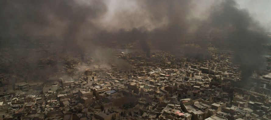 Meses de enfrentamientos urbanos han provocado el desplazamiento de 900,000 personas, cerca de la...