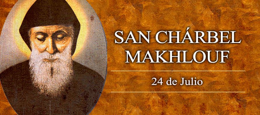 San Sarbelio (José, Charbel) Makhluf, presbítero de la Orden de los Maronitas...