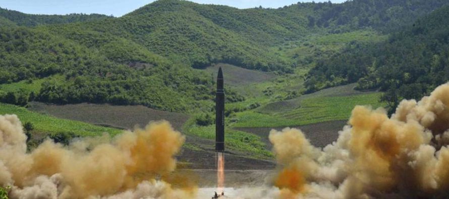 El lanzamiento tuvo lugar alrededor de las 11 de la noche del sábado en Corea del Norte. El...