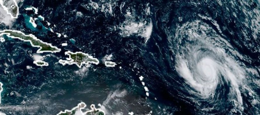 El poder destructivo del huracán Irma que azota al Caribe y apunta amenazante a Florida...