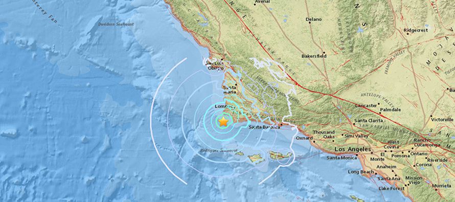Este jueves, un sismo de magnitud 4,3 se produjo en la costa de la ciudad de Santa Bárbara,...