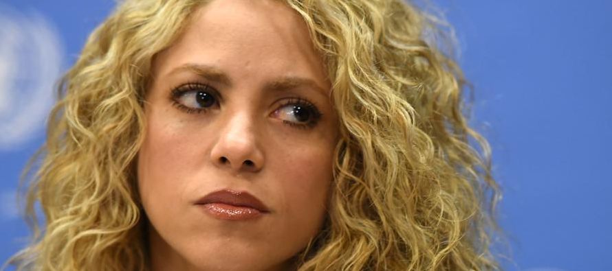 Shakira, de 40 años, casada con el futbolista español Gerard Piqué y madre de...