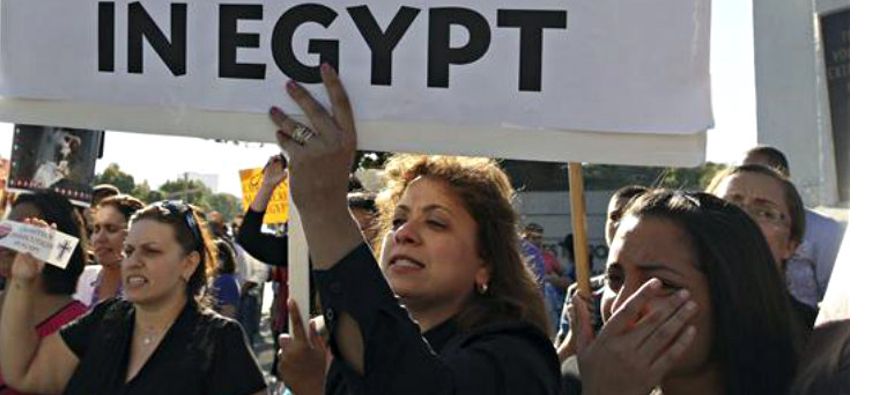 Los cristianos coptos de Egipto celebraron hoy los ritos religiosos de la víspera de su...