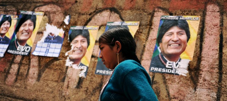 "Bolivia dijo no", proclamó la muchedumbre que participó en la protesta en...