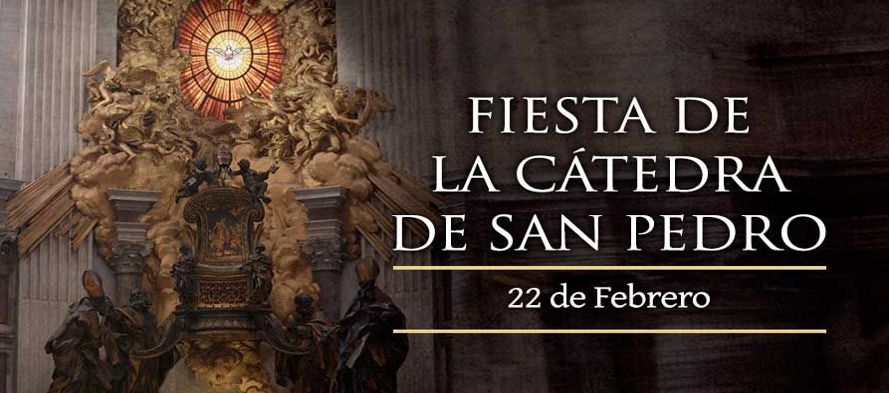 La festividad litúrgica de la Cátedra de San Pedro subraya el singular ministerio que...