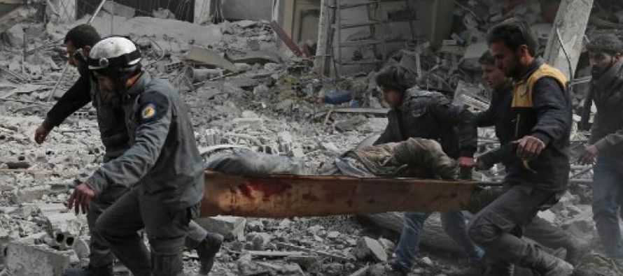 Por su parte, la agencia oficial siria Sana informó que los rebeldes lanzaron cohetes contra...