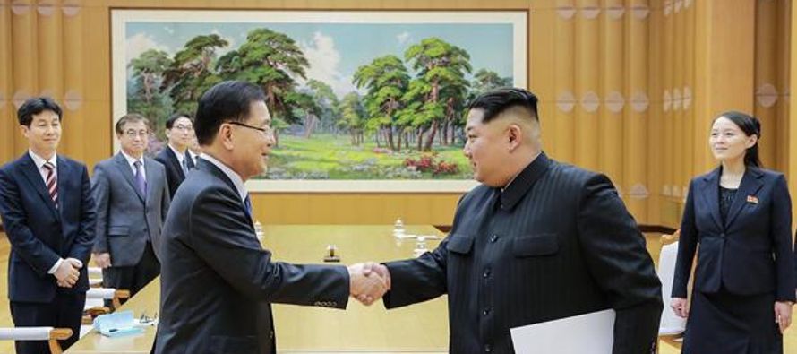 Kim y los enviados surcoreanos también intercambiaron opiniones sobre qué medidas...
