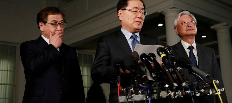 La comisión surcoreana a cargo de los preparativos para la cumbre entre los dos...