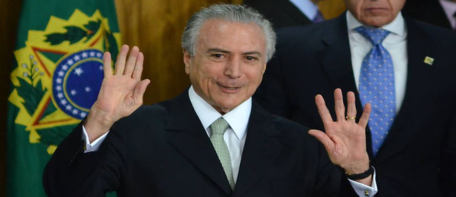 El actual mandatario brasileño Michel Temer evitó ser enjuiciado ante el Supremo...