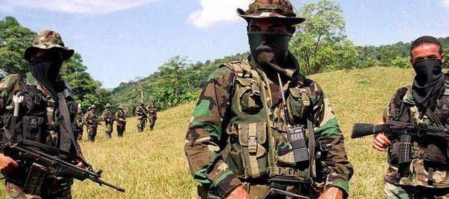 Las FARC operaban en 242 municipios del país, lo que corresponde a un 22% del total de...