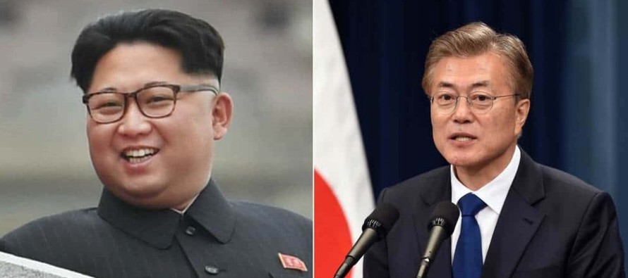 El encuentro entre Moon y Kim del 27 de abril será apenas el tercero de su tipo entre los...
