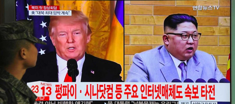  El presidente Donald Trump afirmó el domingo erróneamente que Corea del Norte...