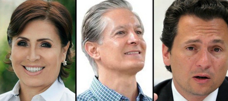Roldán, Ureste y Miriam Castillo de la organización Mexicanos contra la...