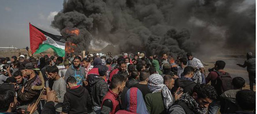 El Ejército considera que Hamás ha instrumentalizado durante semanas las protestas...