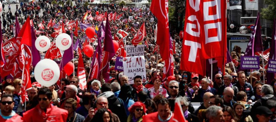 Para este Primero de Mayo había convocadas manifestaciones en más de 70 ciudades...