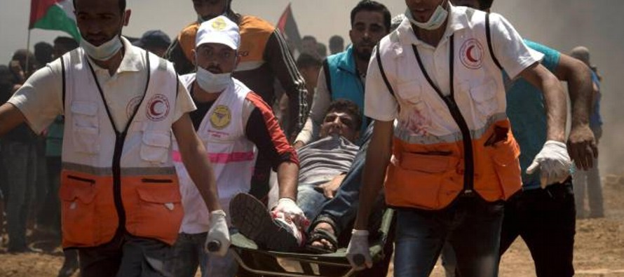 "Las imágenes de hoy de Gaza son extremadamente preocupantes. Según la violencia...
