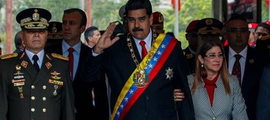 Maduro afirmó esto en un discurso frente a varios pelotones de cadetes de las escuelas...