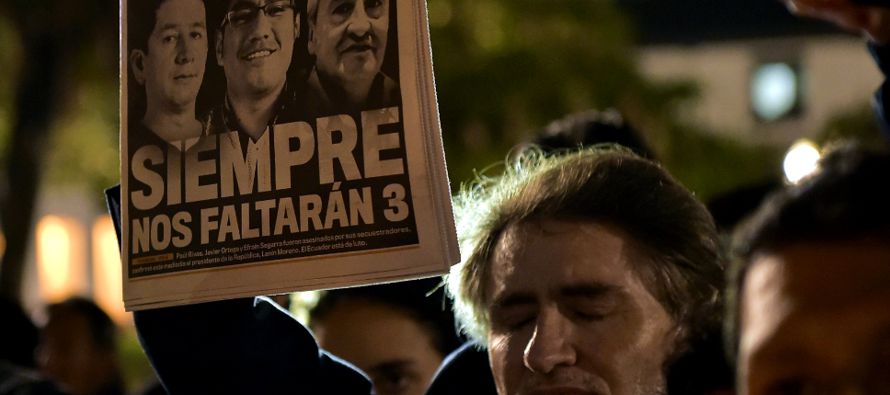 Hasta el momento sigue sin conocerse el paradero de los restos del periodista Javier Ortega, del...