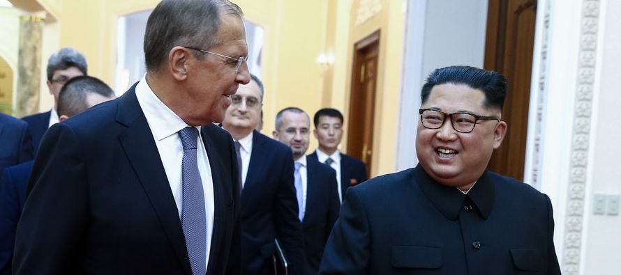 La visita de Lavrov a Pyongyang parece indicar que Rusia quiere involucrarse y asegurarse de que...