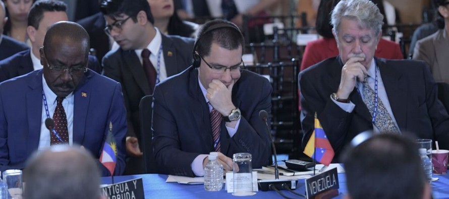 La resolución fue impulsada por los 14 países del Grupo de Lima y por el Gobierno de...