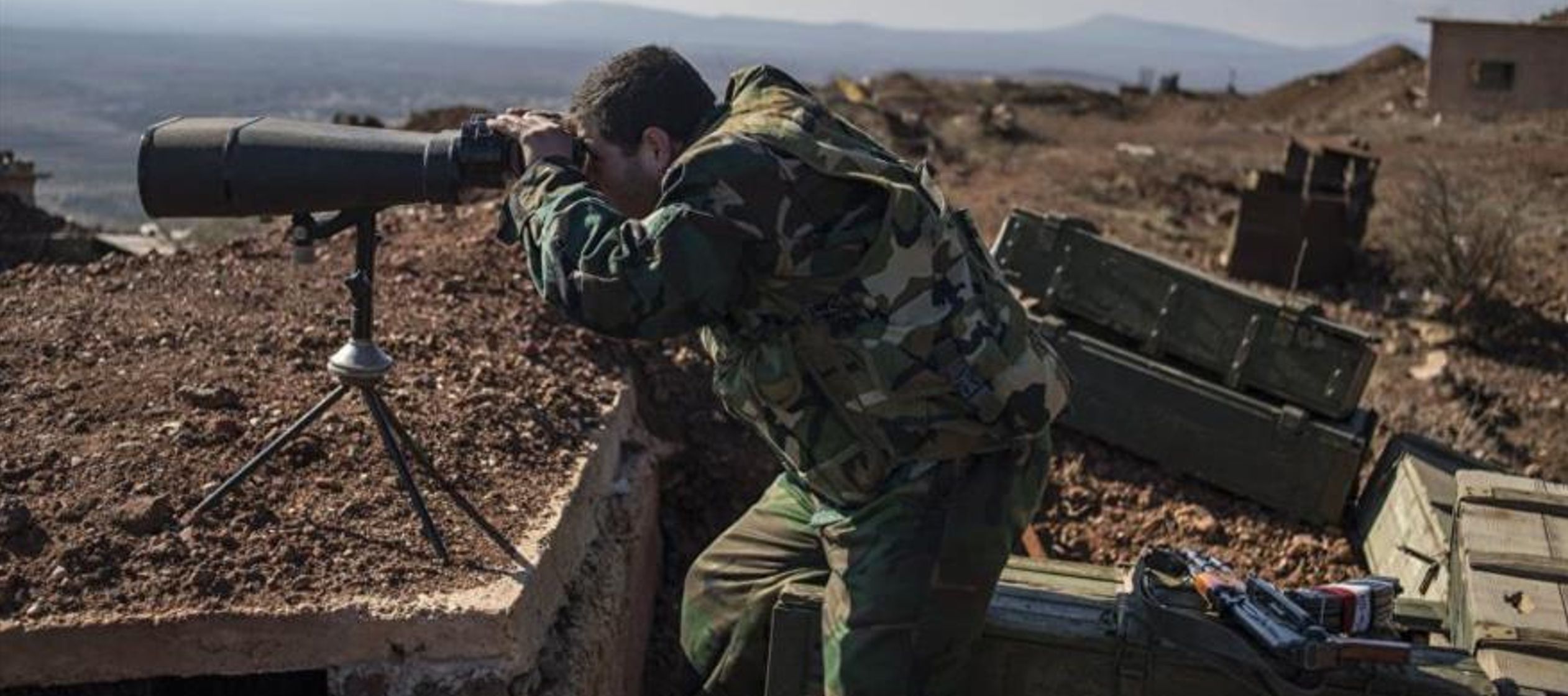 La agencia de noticias estatal siria SANA dijo que el Ejército estaba llevando adelante...