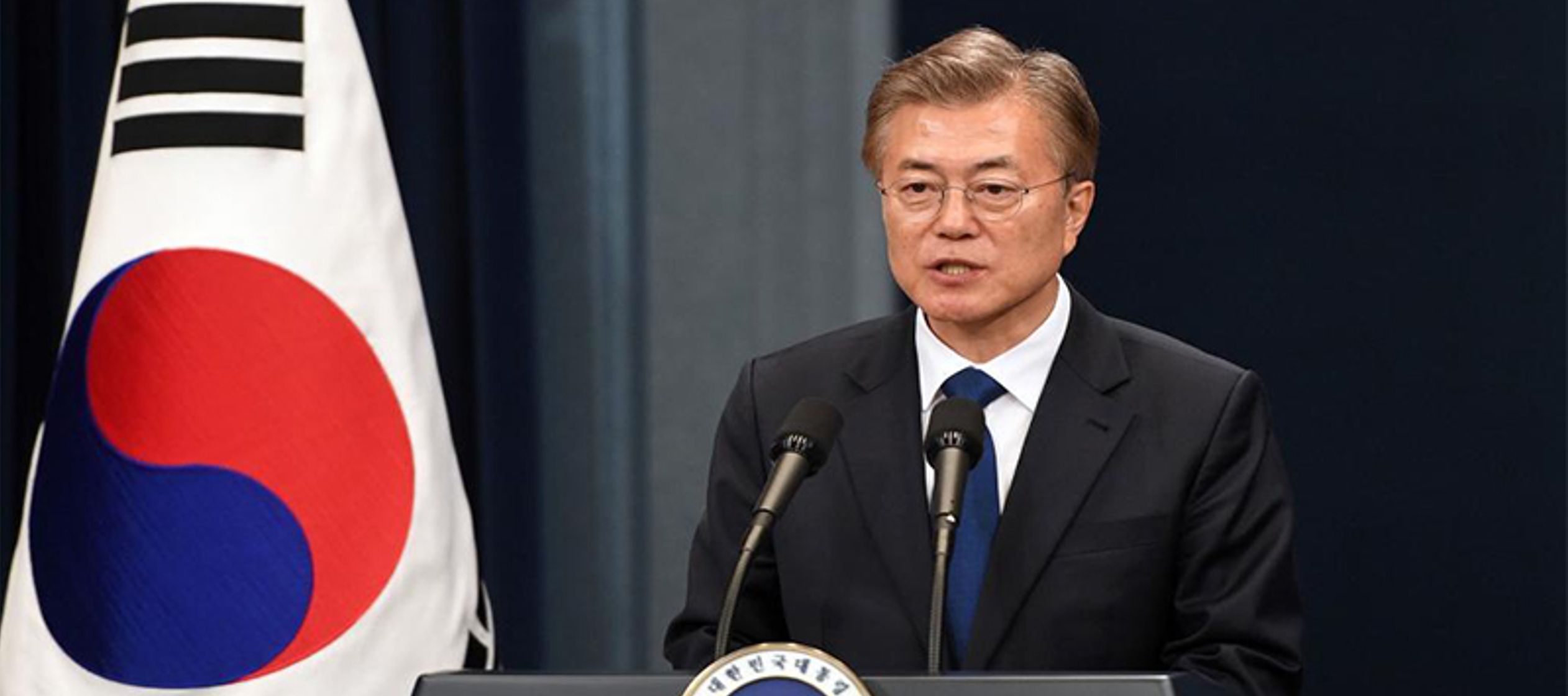 El líder surcoreano subrayó que comparte con Putin "objetivos comunes", en...