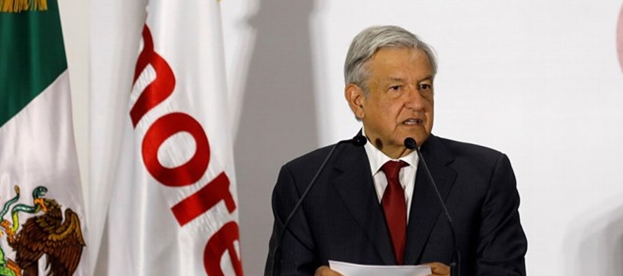 López Obrador, conocido como AMLO y candidato de una coalición encabezada por su...