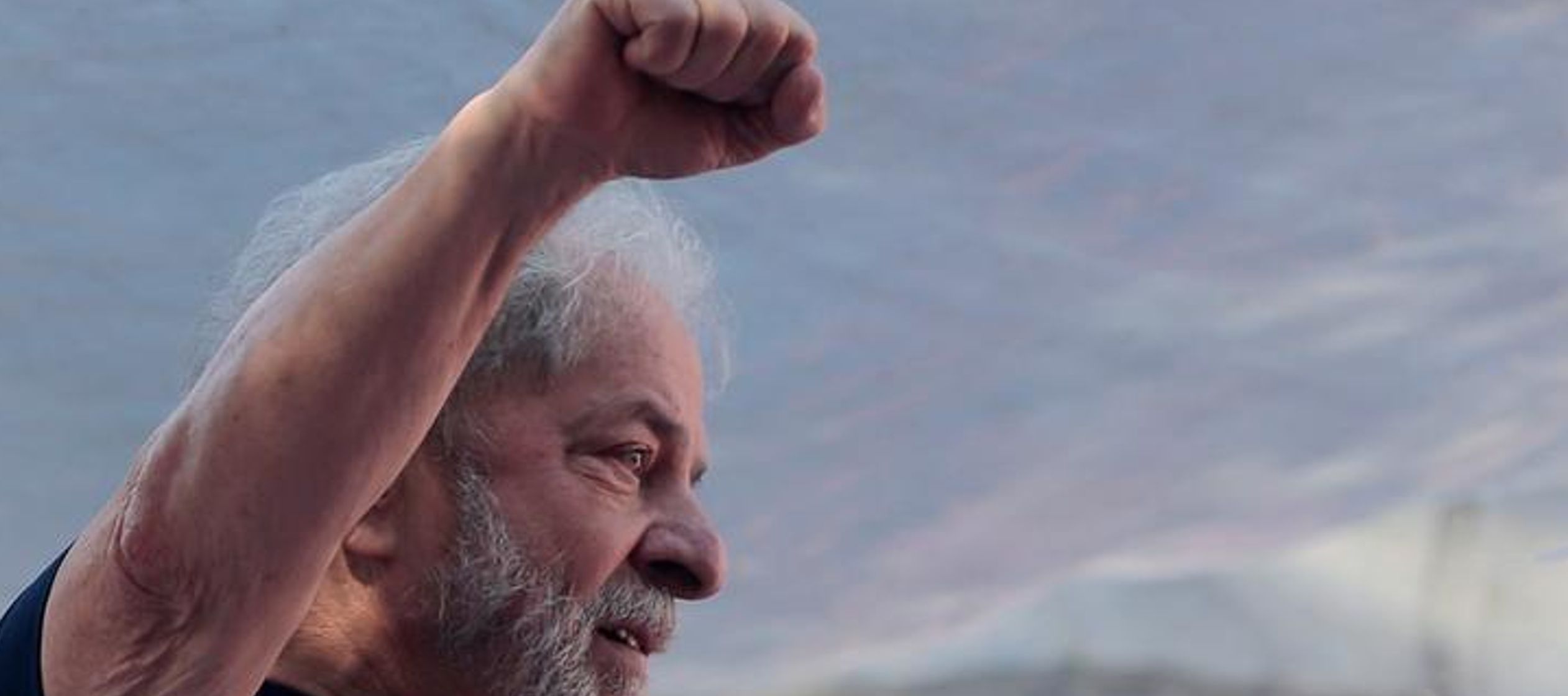 Imagen de archivo del expresidente de Brasil Luiz Inácio Lula da Silva durante una protesta...