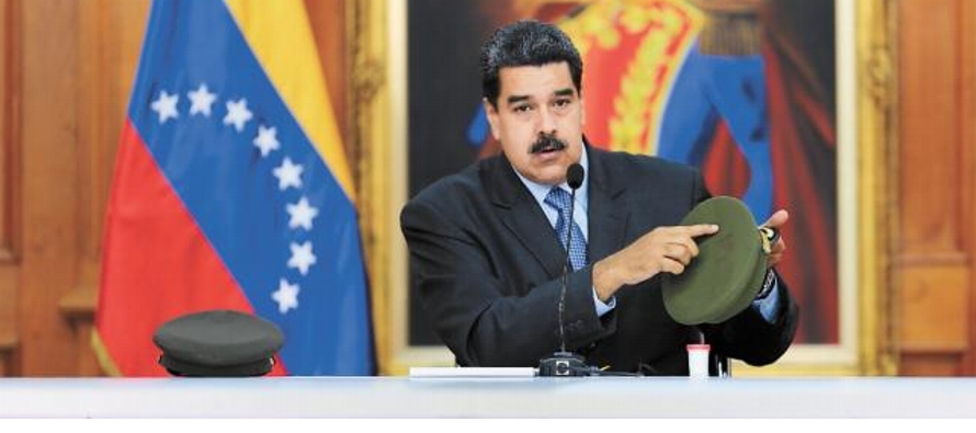 Maduro mostró en cadena de radio y televisión detalles casi cinematográficos...