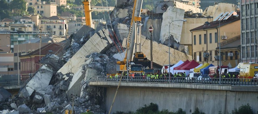 Un tribunal de Génova buscará establecer la causa del fallo del puente, aunque...