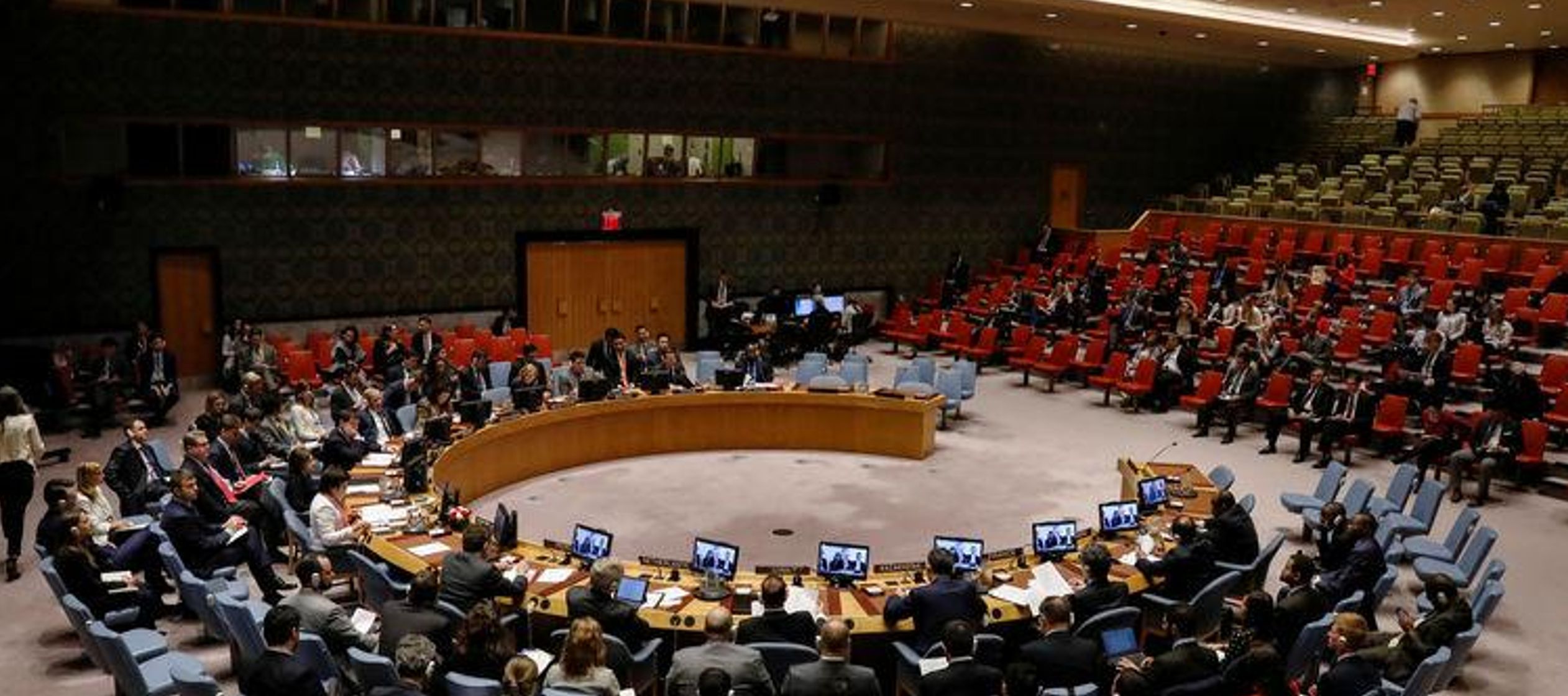 Imagen de archivo de una reunión del Consejo de Seguridad de Nacion Unidas en su sede de...