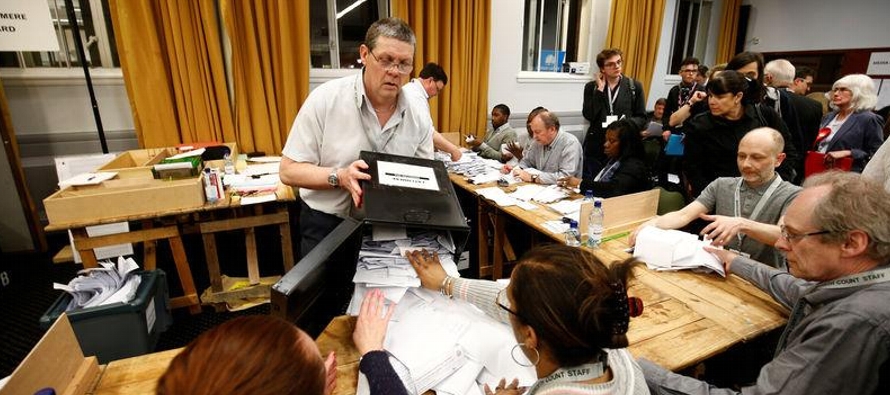 Las elecciones municipales de mayo en Inglaterra casi no cambiaron la participación de las...
